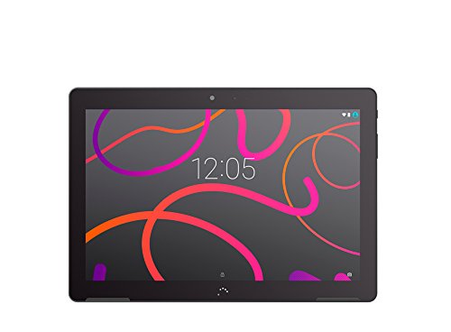 BQ Aquaris M10 - Tablet de 10.1 Pulgadas HD (WiFi, MediaTek Quad Core MT8163B hasta 1.3 GHz, 2 GB de RAM, 16 GB de Memoria Interna, Android 5.1 Lollipop), Color Negro